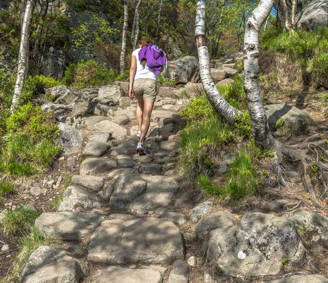Preikestolen / Pulpit Rock walk up